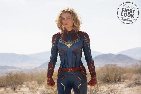 Carol Danvers alias Captain Marvel jouée par Brie Larson