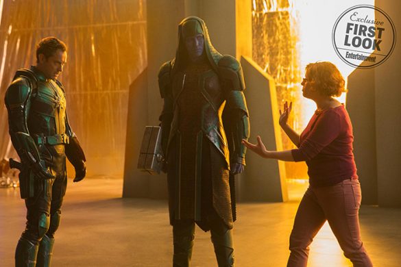 Ronan l'Accusateur est un extrêmiste de la race Kree. Toujours joué par Lee Pace.