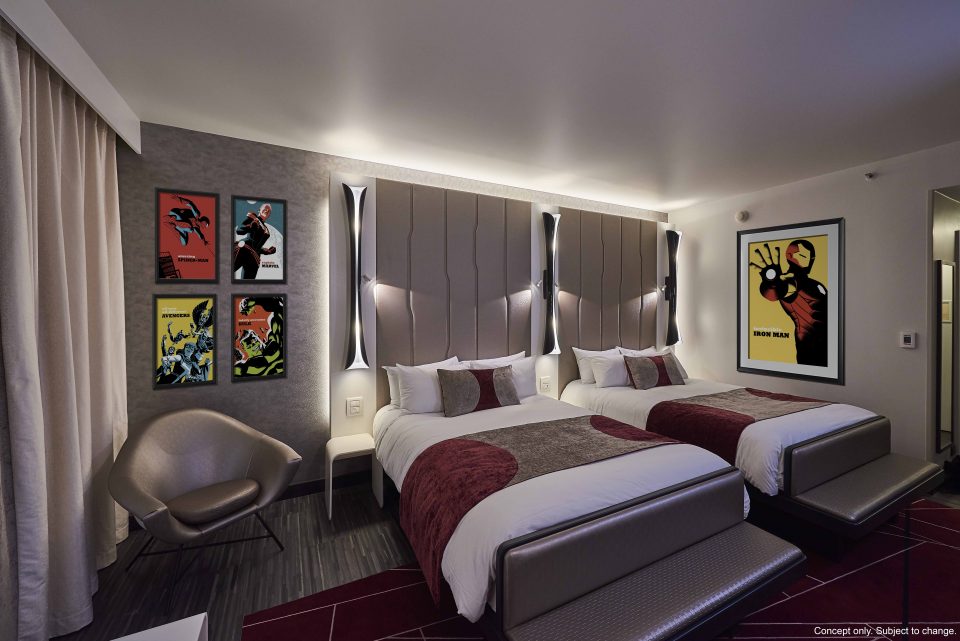 Chambre New York Marvel