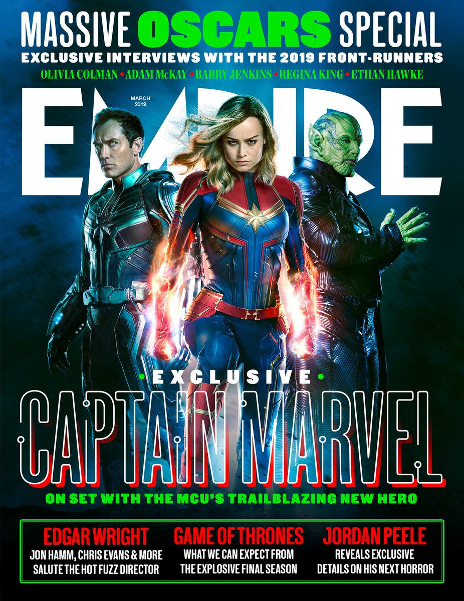 Empire Magazine Captain Marvel Trio