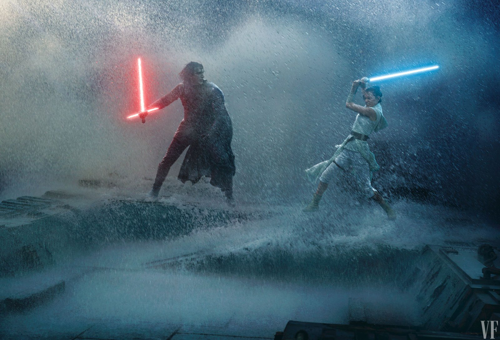 combats rey kylo ren