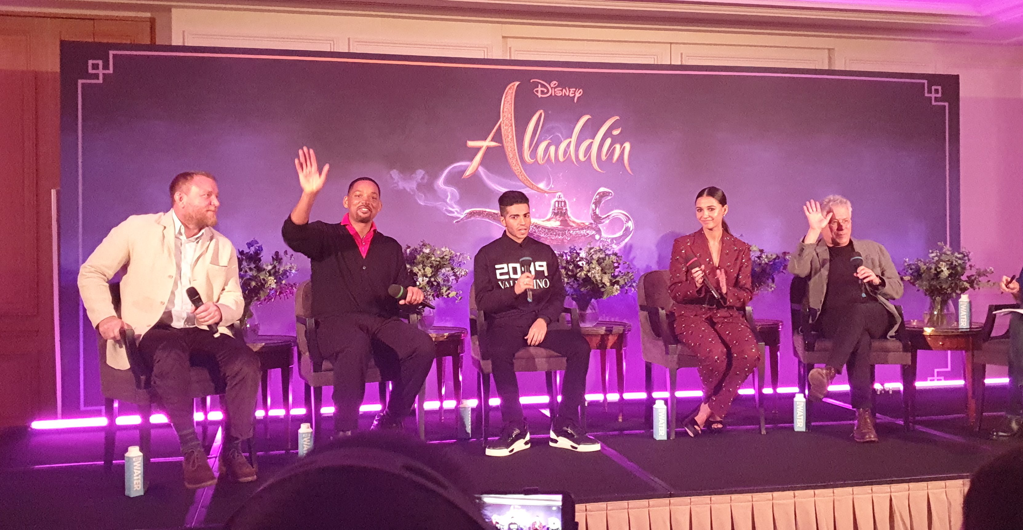 aladdin press conference