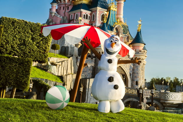 fortes chaleurs à disneyland paris