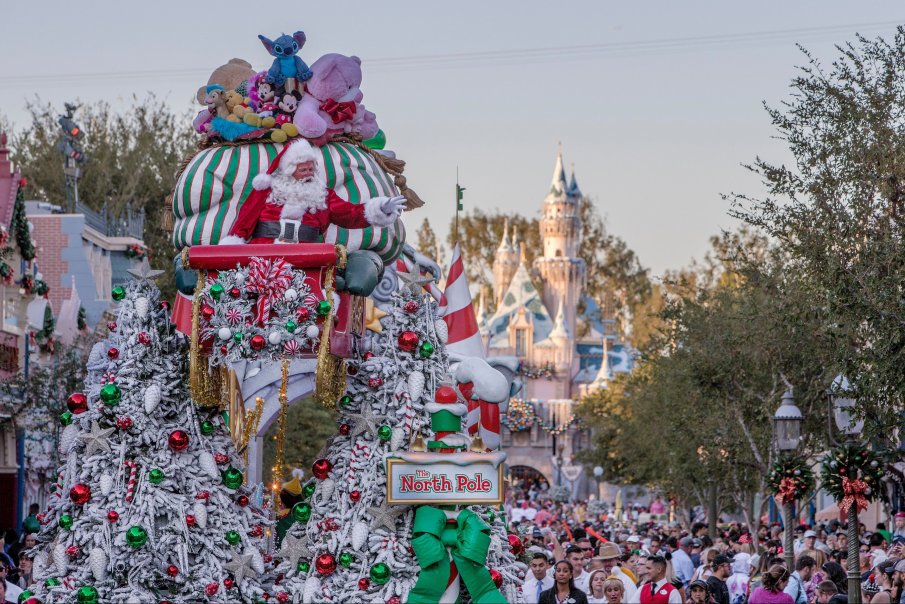 Holidays at Disneyland Resort - “A Christmas Fantasy” Parade at Disneyland Park