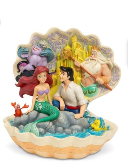 Coquillage Ariel Disney Traditions Jim Shore