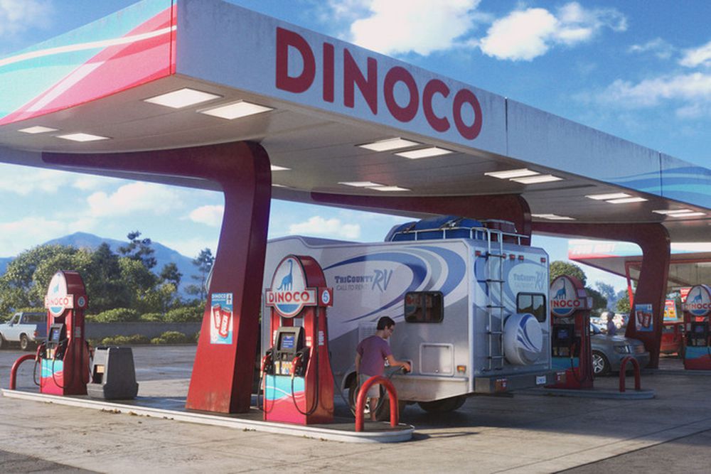 Dinoco Easter Egg Toy Story 4
