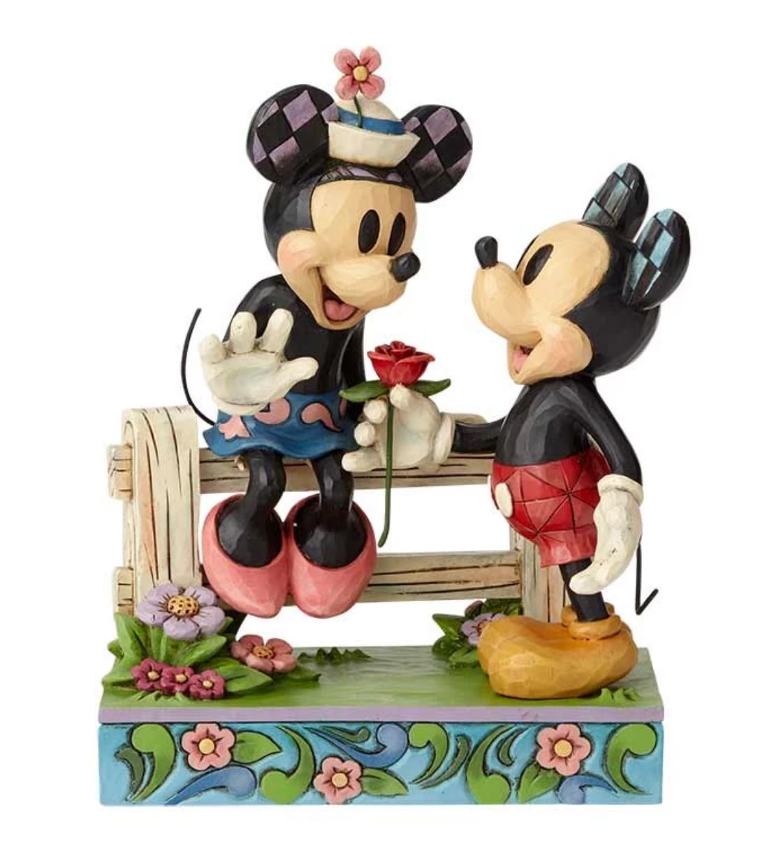 Mickey Minnie Fence Jim Shore