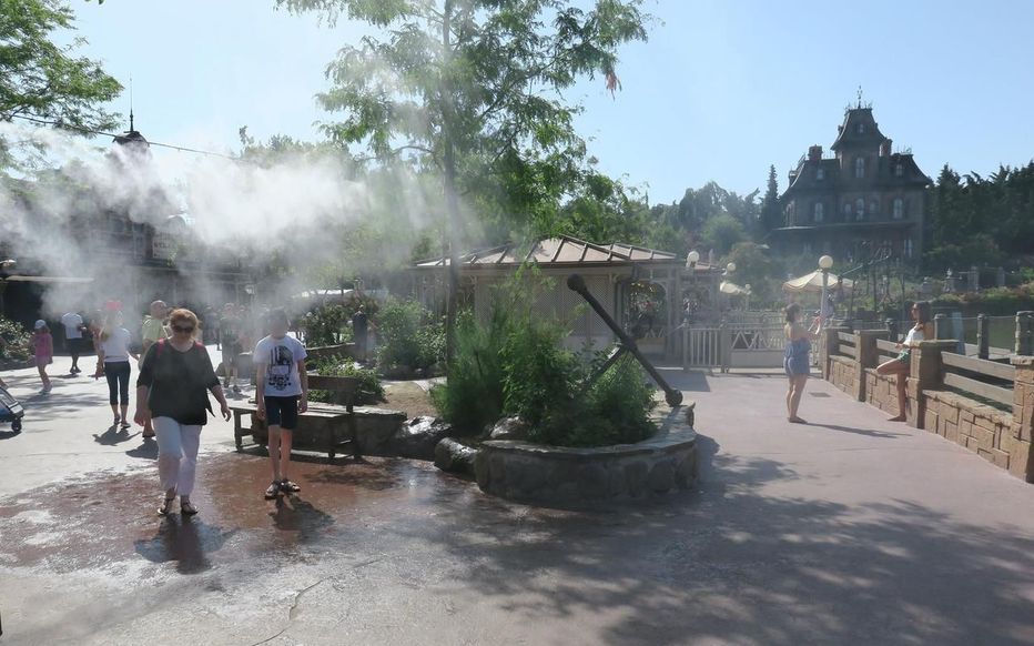 brumisateurs disneyland paris