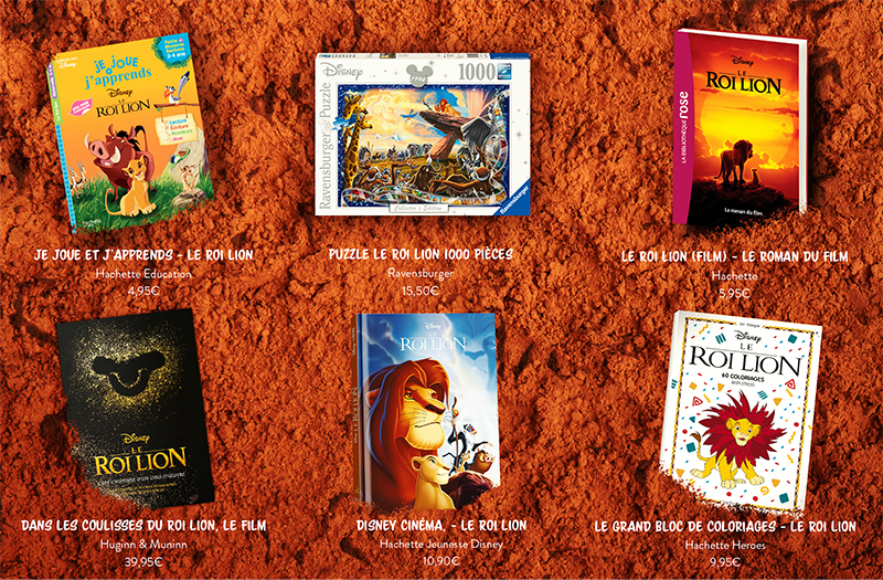 livres le roi lion