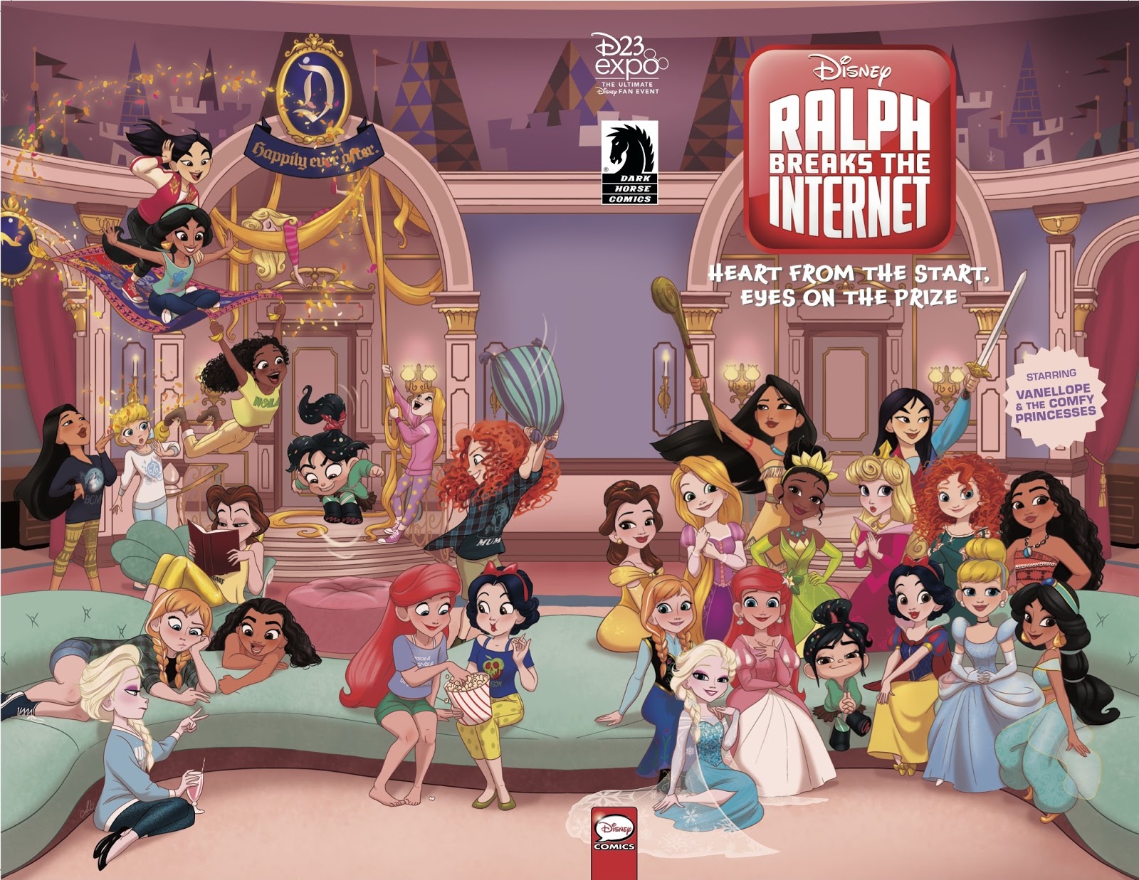 Disney Ralph Breaks the Internet Heart From The Start, Eyes On The Prize