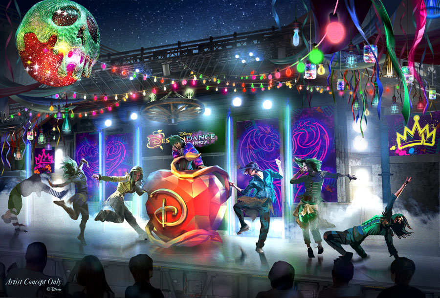 oogie boogie bash descendance