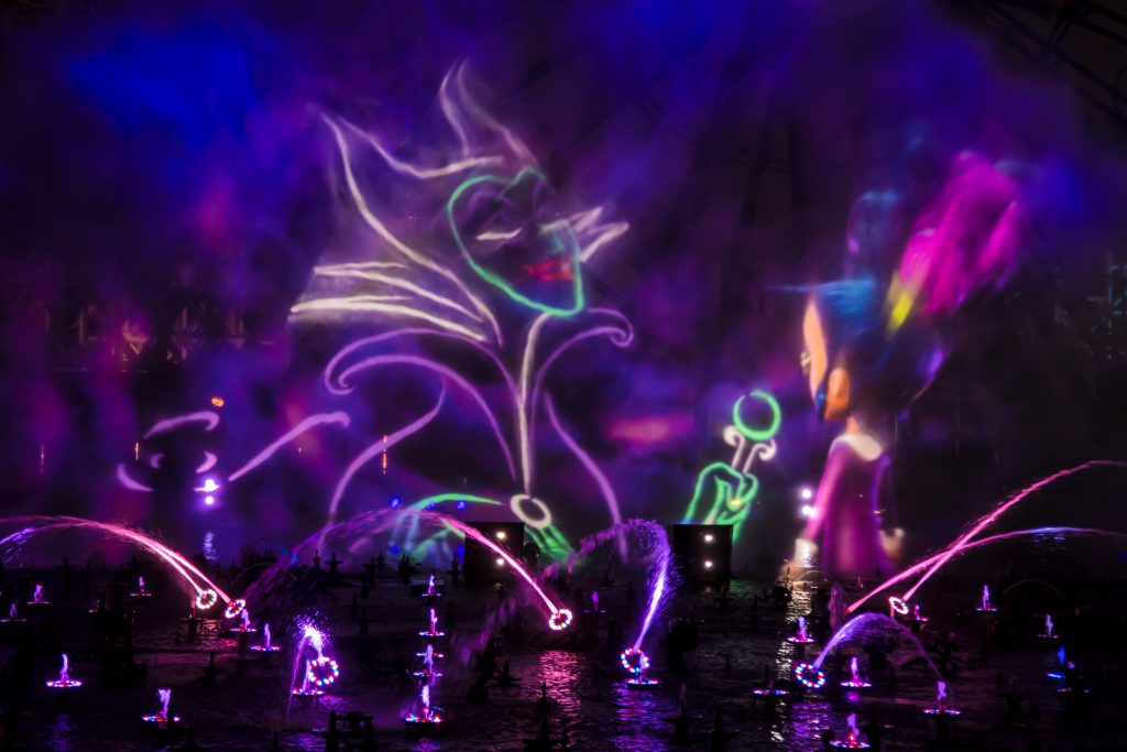 malefique halloween world of color