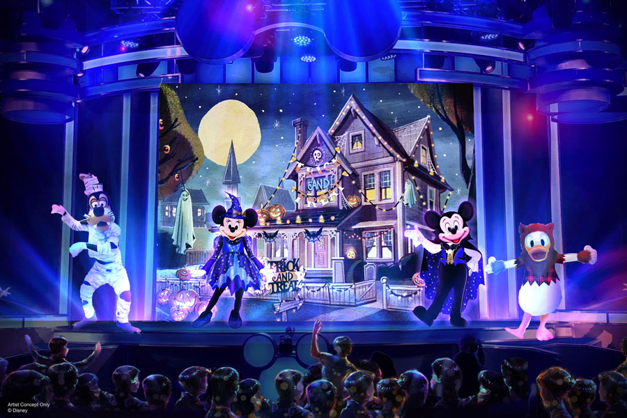 mickey's trick treat oogie boogie bash