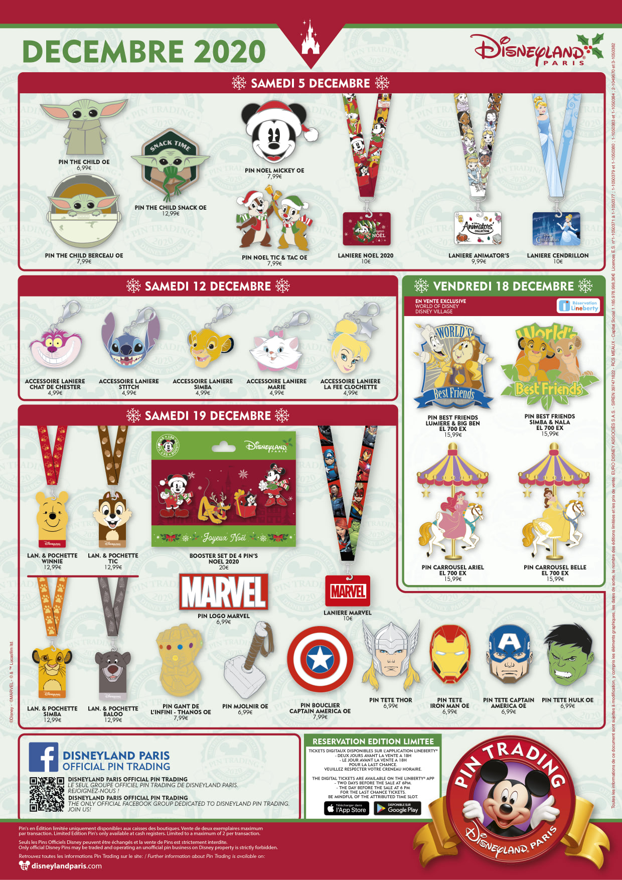 pin trading disneyland paris décembre 2020