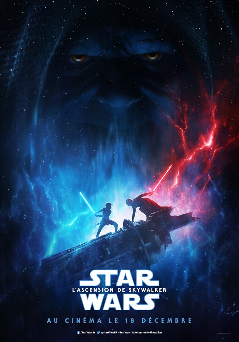 star wars l'ascension de skywalker poster d23