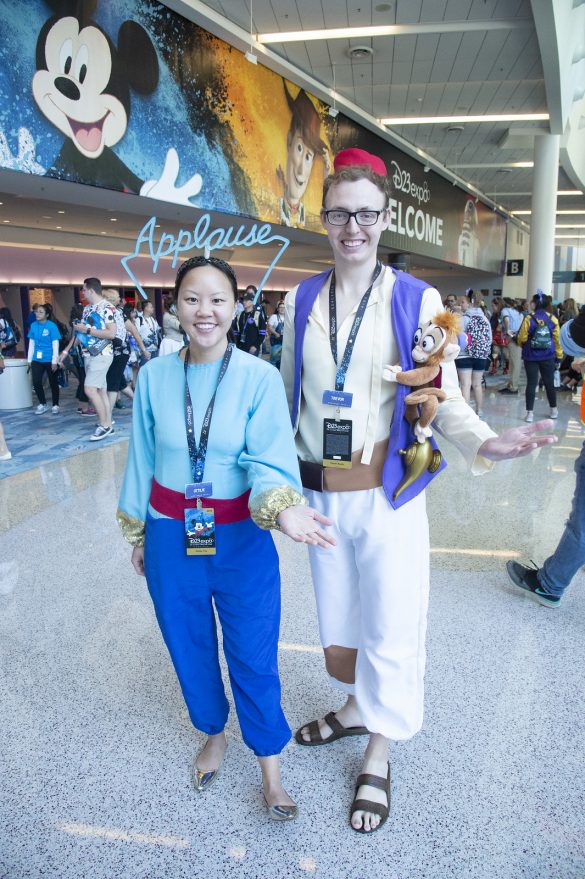 D23 EXPO 2019 - The Ultimate Disney Fan Event - brings together all the worlds of Disney under one roof for three packed days of presentations, pavilions, experiences, concerts, sneak peeks, shopping, and more. The event, which takes place August 23 - 25 at the Anaheim Convention Center, provides fans with unprecedented access to Disney films, television, games, theme parks, and celebrities. (The Walt Disney Company/Image Group LA)rD23 EXPO 2019