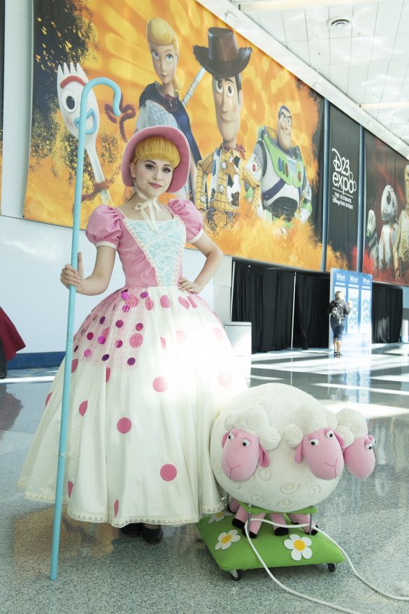 D23 EXPO 2019 - The Ultimate Disney Fan Event - brings together all the worlds of Disney under one roof for three packed days of presentations, pavilions, experiences, concerts, sneak peeks, shopping, and more. The event, which takes place August 23 - 25 at the Anaheim Convention Center, provides fans with unprecedented access to Disney films, television, games, theme parks, and celebrities. (The Walt Disney Company/Image Group LA)rD23 EXPO 2019