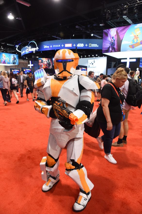 D23 EXPO 2019 - The Ultimate Disney Fan Event - brings together all the worlds of Disney under one roof for three packed days of presentations, pavilions, experiences, concerts, sneak peeks, shopping, and more. The event, which takes place August 23 - 25 at the Anaheim Convention Center, provides fans with unprecedented access to Disney films, television, games, theme parks, and celebrities. (The Walt Disney Company/Image Group LA)rD23 EXPO 2019