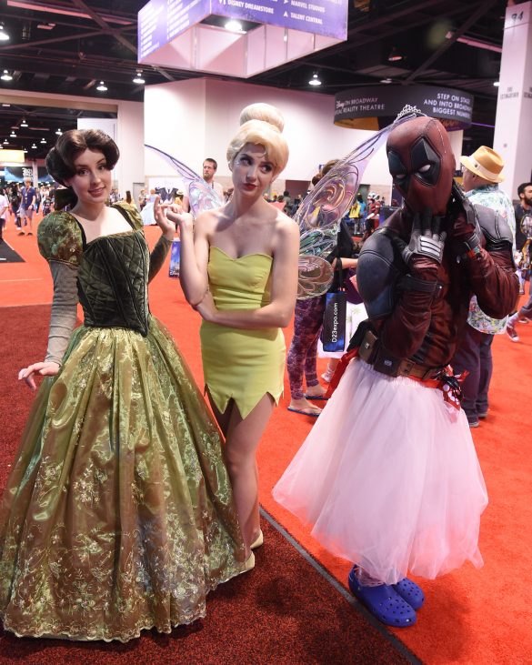 D23 EXPO 2019 - The Ultimate Disney Fan Event - brings together all the worlds of Disney under one roof for three packed days of presentations, pavilions, experiences, concerts, sneak peeks, shopping, and more. The event, which takes place August 23 - 25 at the Anaheim Convention Center, provides fans with unprecedented access to Disney films, television, games, theme parks, and celebrities. (The Walt Disney Company/Image Group LA)rD23 EXPO 2019