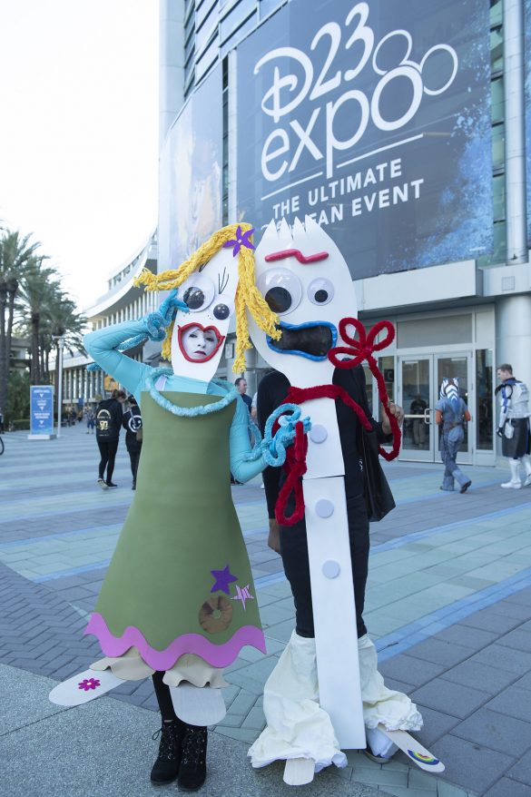 D23 EXPO 2019 - The Ultimate Disney Fan Event - brings together all the worlds of Disney under one roof for three packed days of presentations, pavilions, experiences, concerts, sneak peeks, shopping, and more. The event, which takes place August 23 - 25 at the Anaheim Convention Center, provides fans with unprecedented access to Disney films, television, games, theme parks, and celebrities. (The Walt Disney Company/Image Group LA)rD23 EXPO 2019
