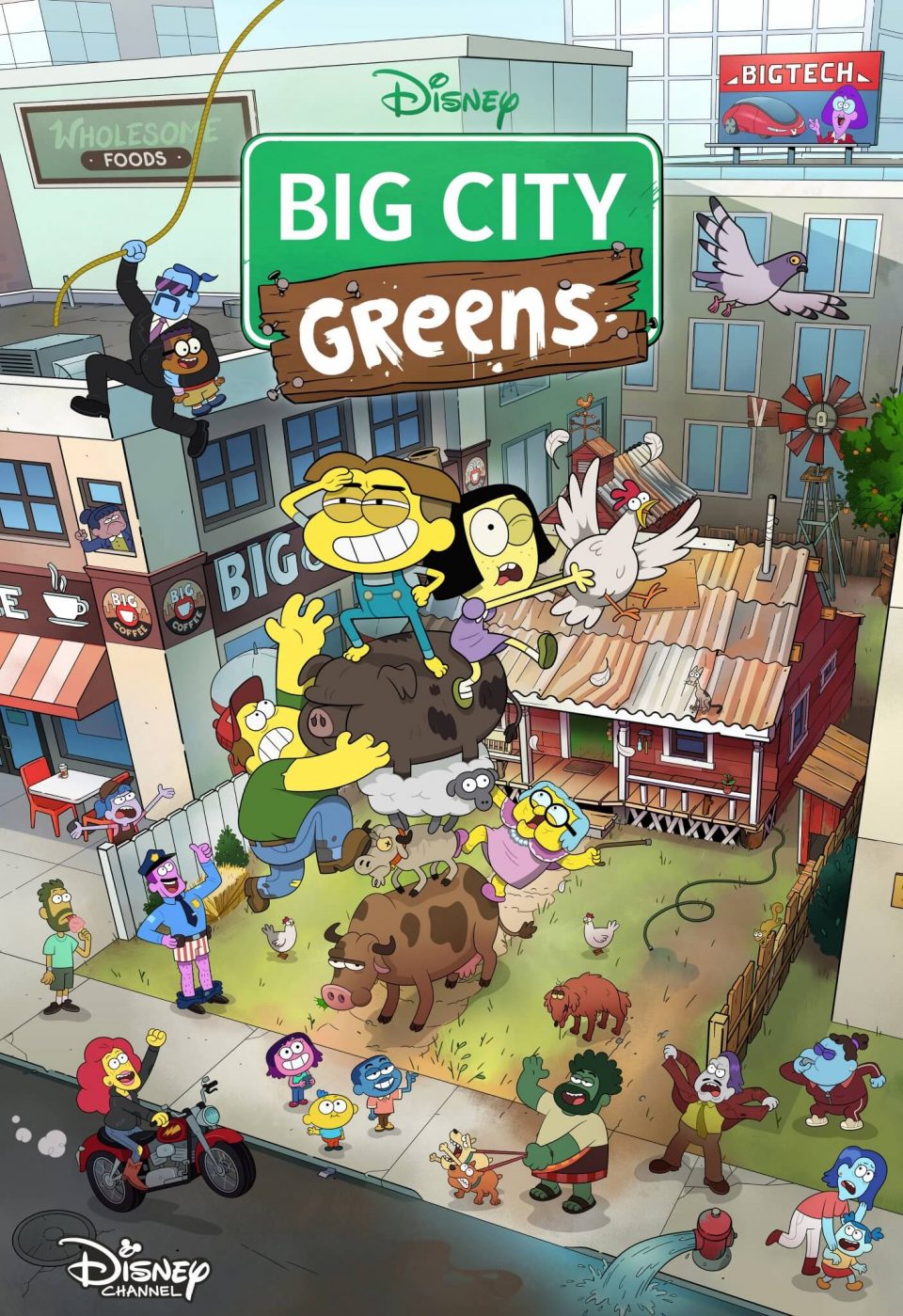 Les Green a Big City Poster Saison 2