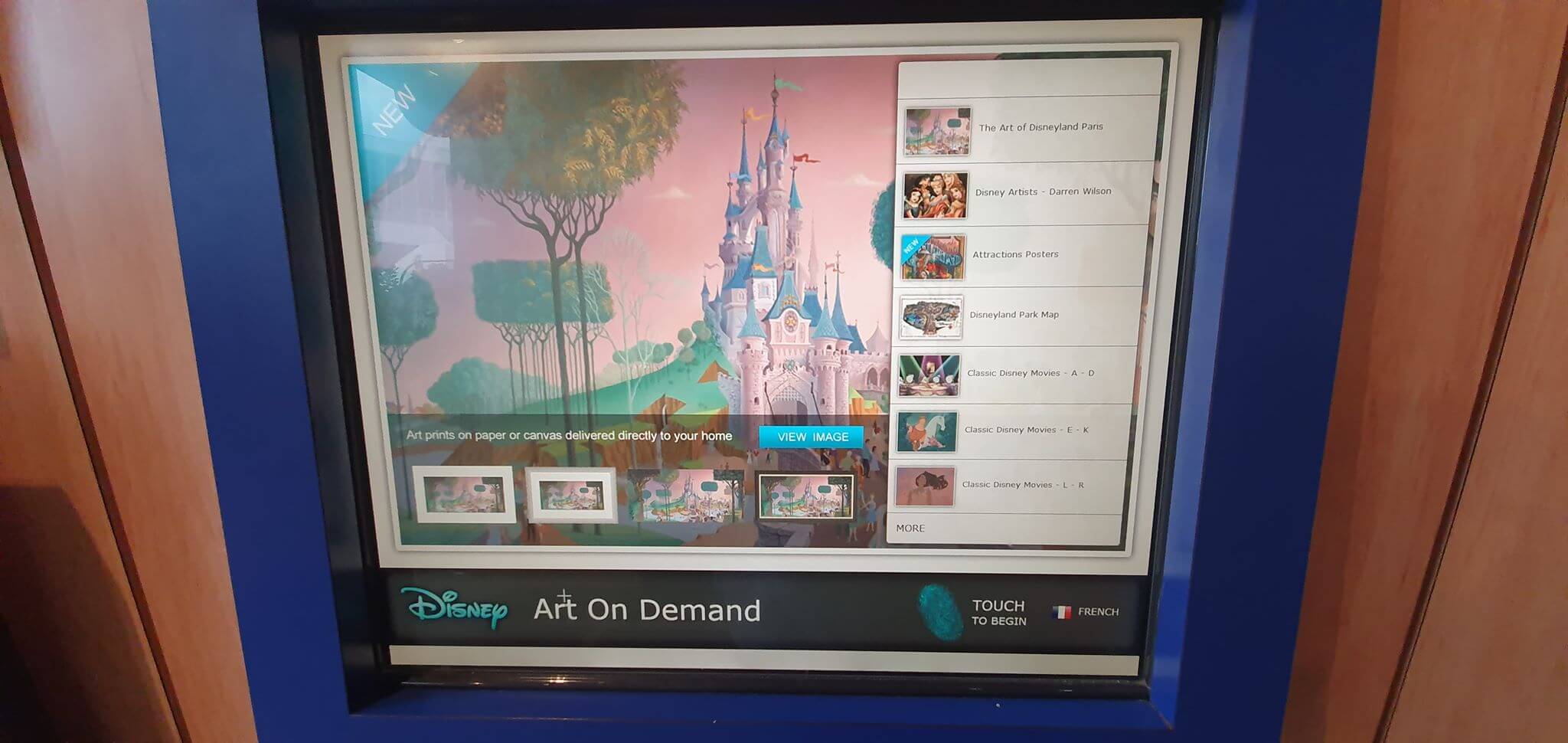 the art of disney on demand
