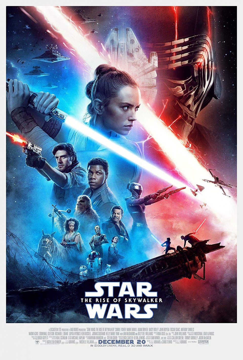 affiche star wars l'ascension de skywalker