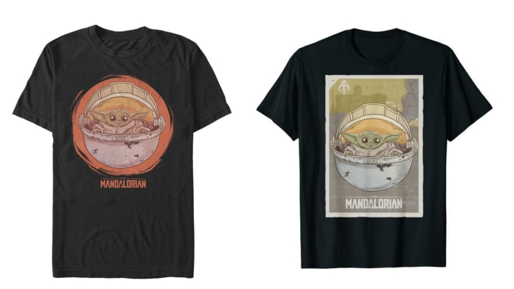 bébé yoda t-shirts