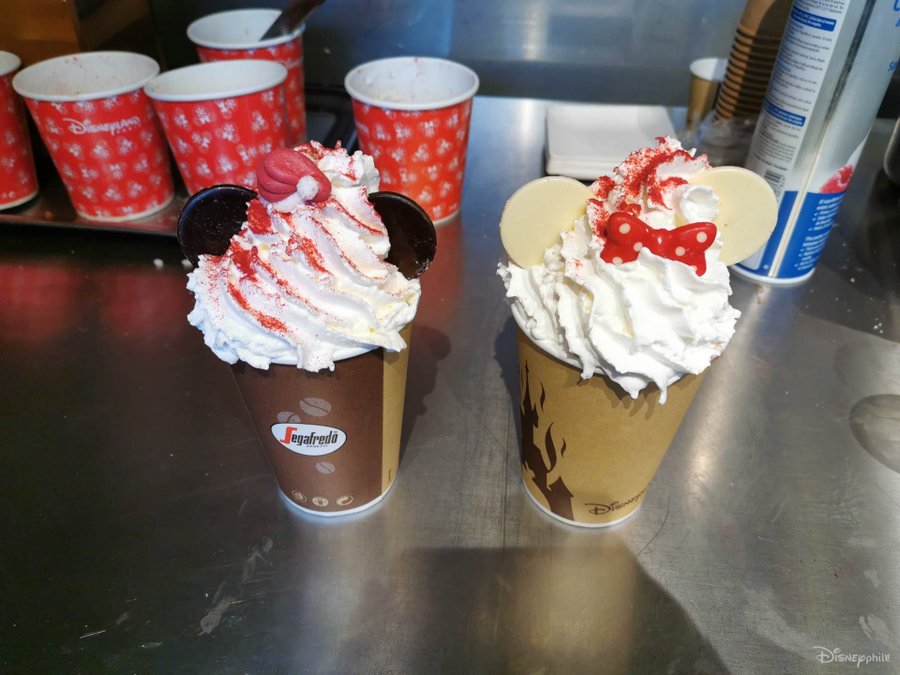 chocolat chaud noël à Disneyland Paris