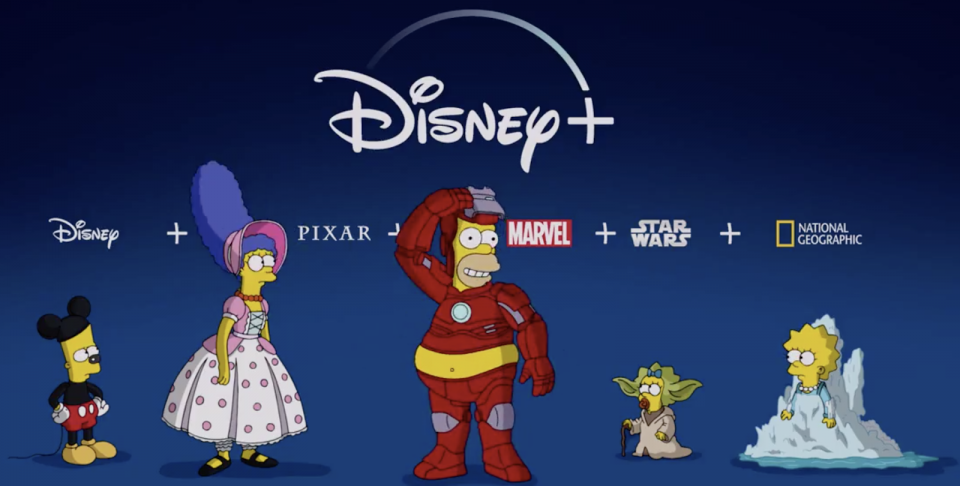 les simpson disney+