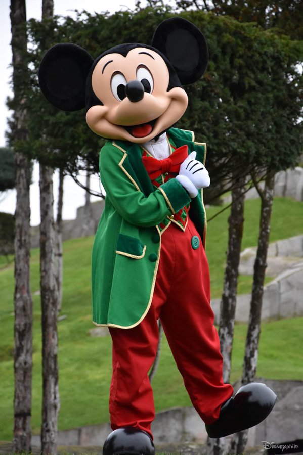mickey noël à disneyland paris