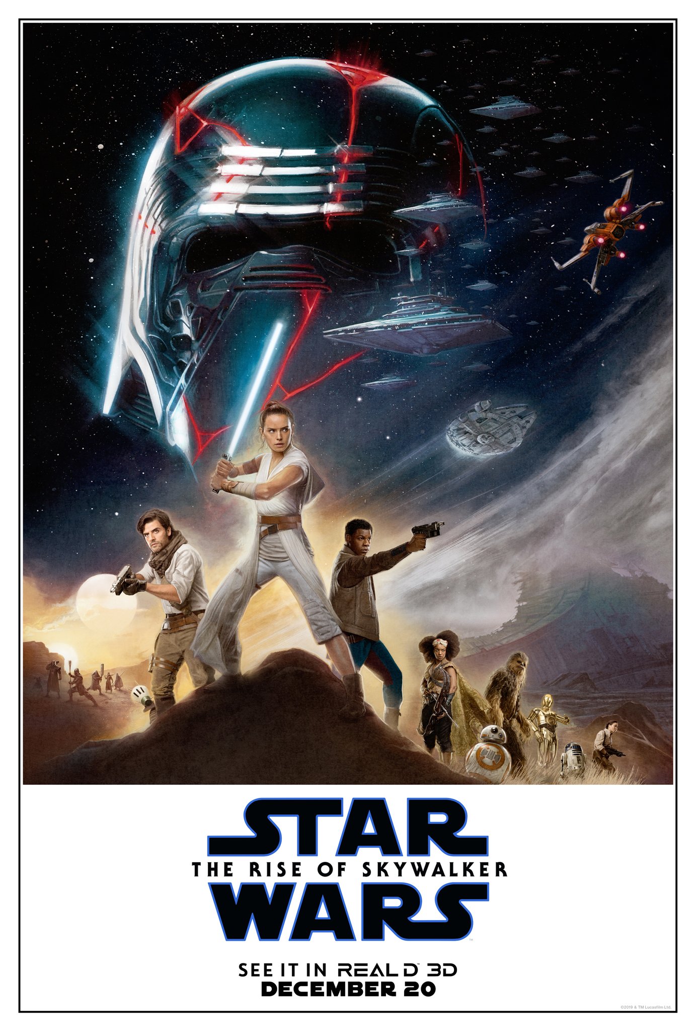 the rise of skywalker real 3D