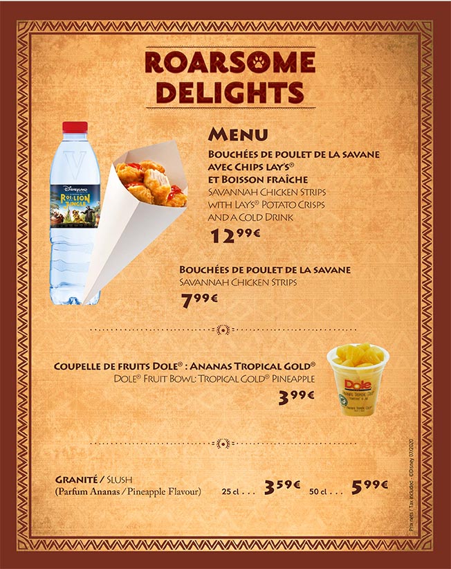 restaurants disney