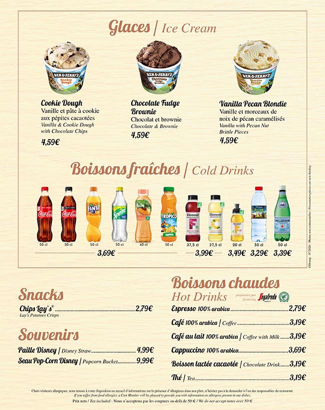 restaurants disney