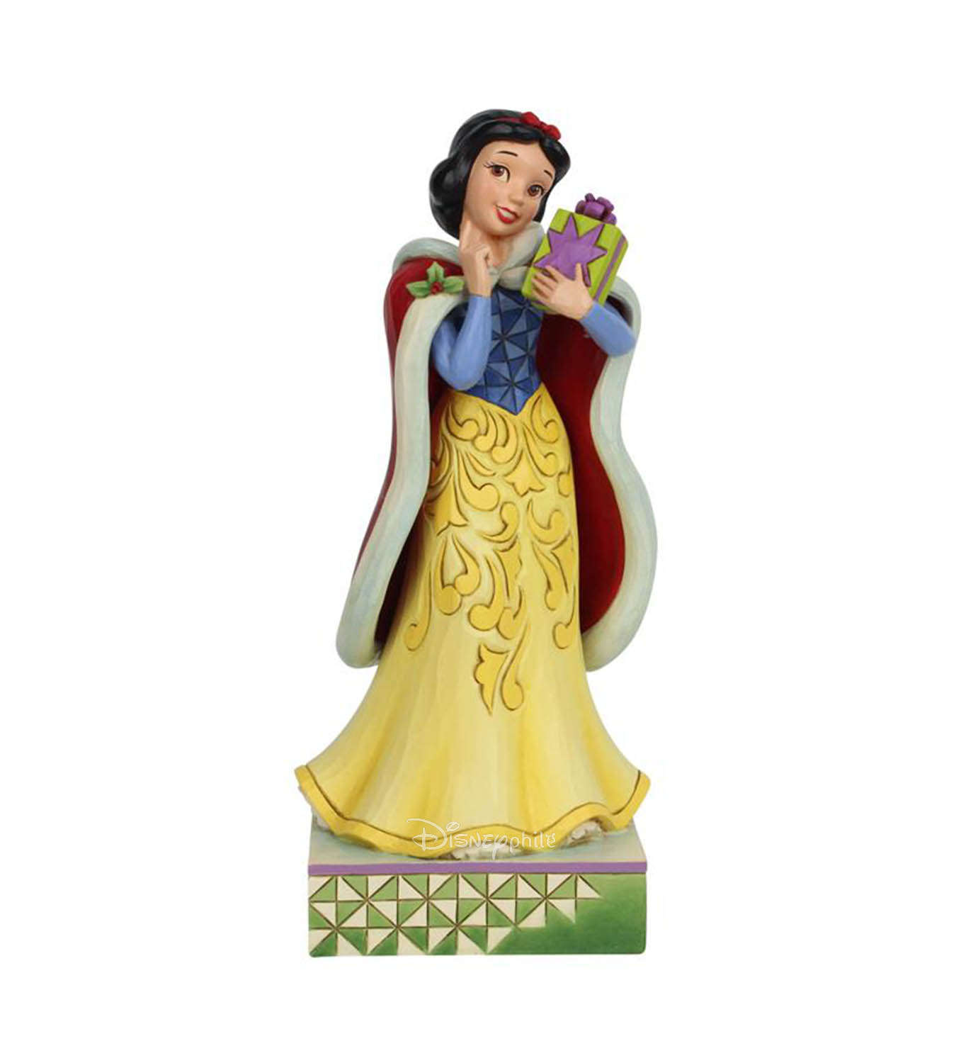 blanche neige noel jim shore
