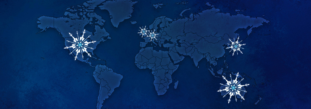 musical frozen dans le monde