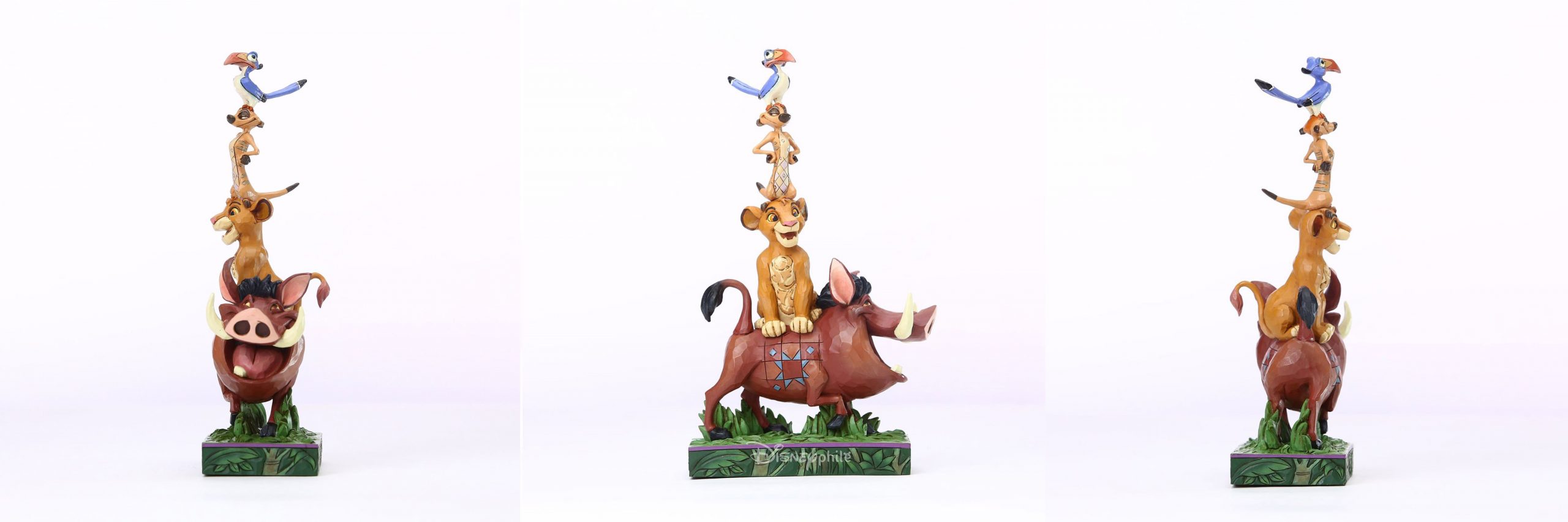 timon pumbaa zazu simba jim shore