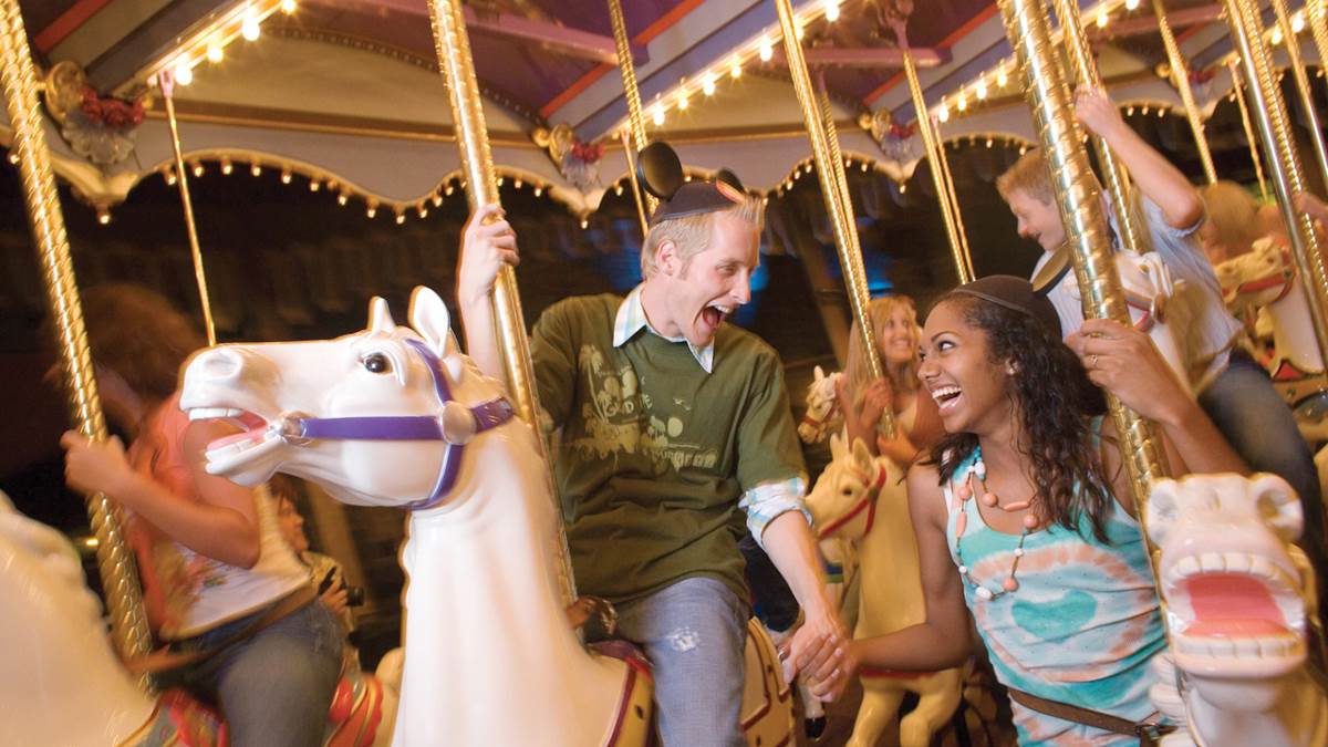 disneyland after dark