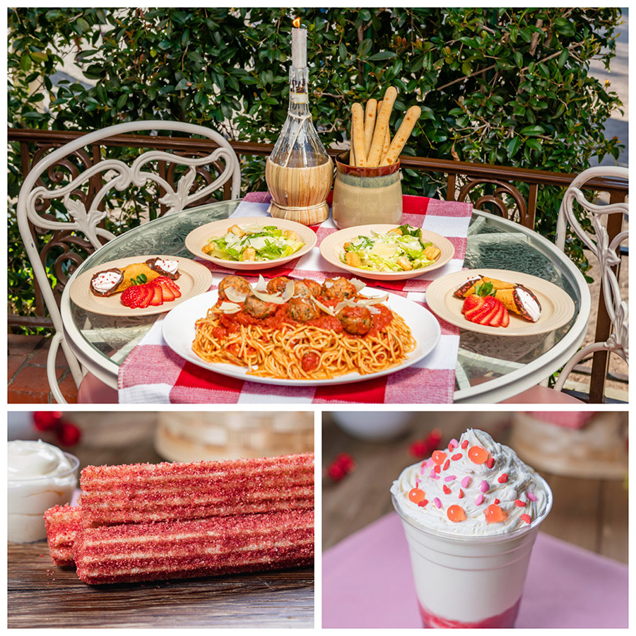 food saint-valentin disneyland