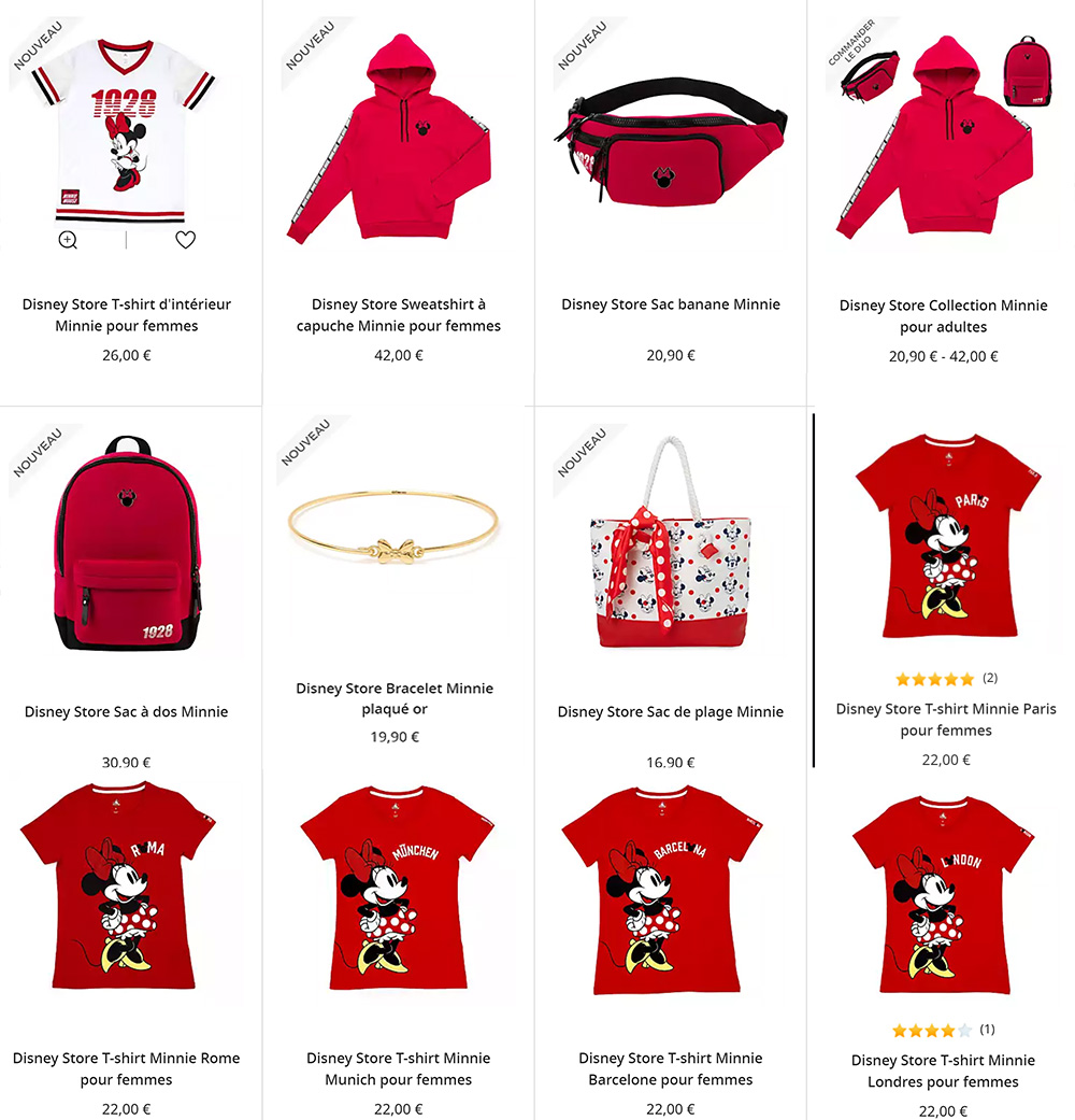 minnie adultes shopdisney