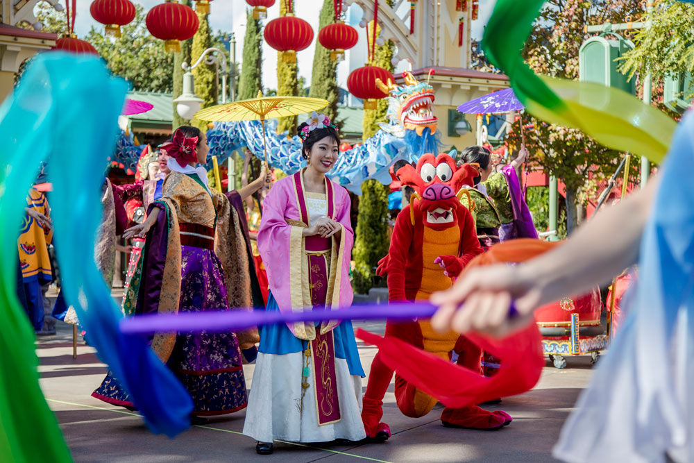 mulan procession année souris