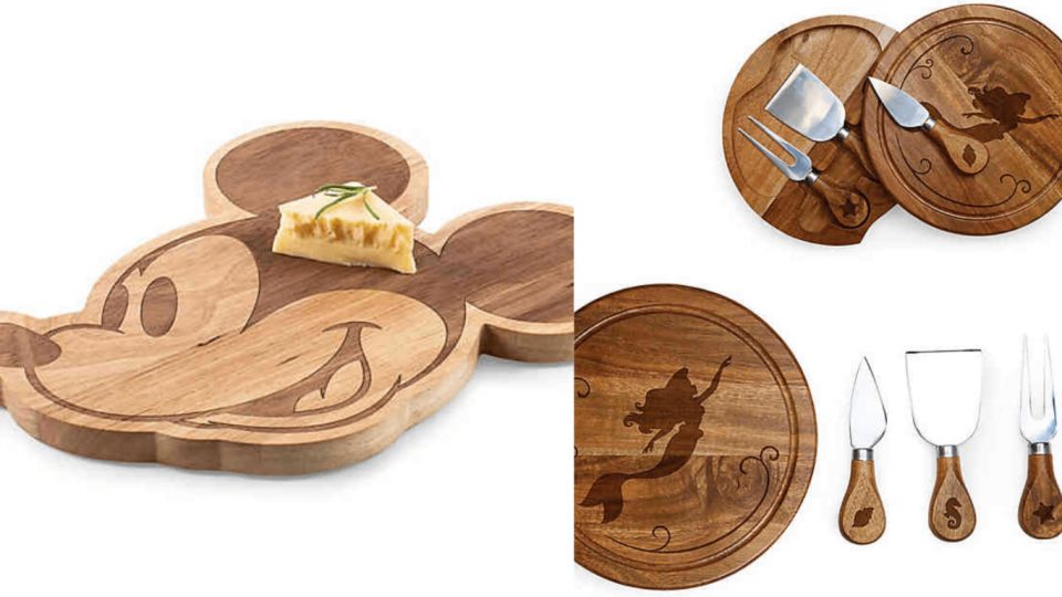 planches de présentation culinaire disney