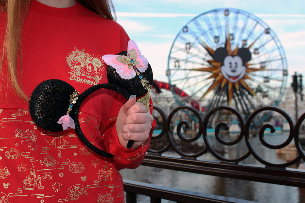 serre-tête minnie nouvel an chinois