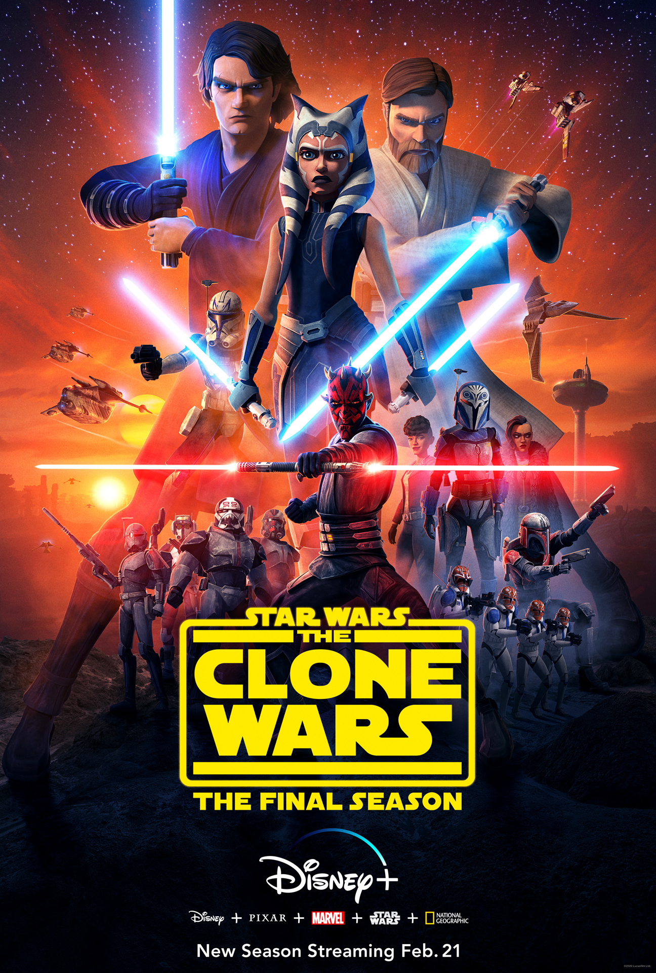 the clone wars saison 7 poster final