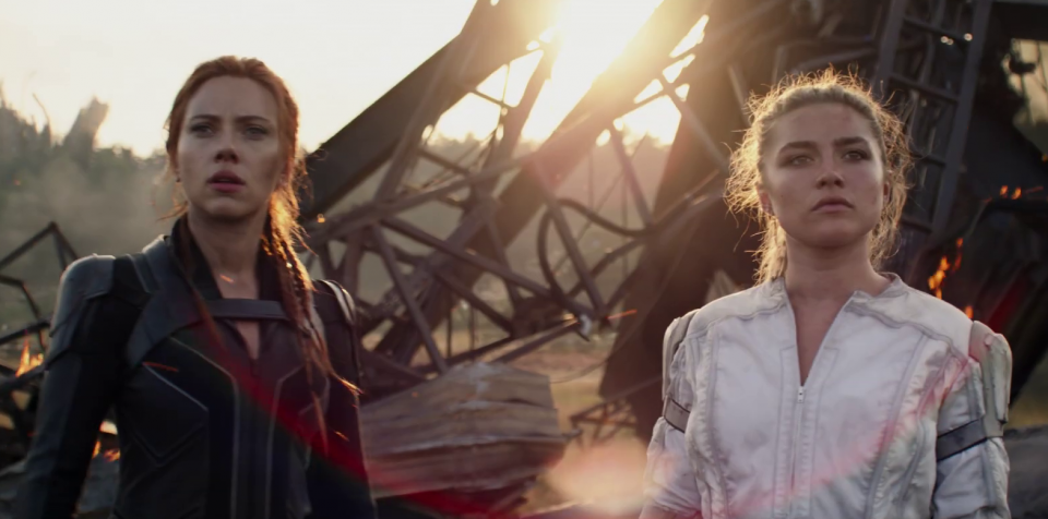 black widow famille spot