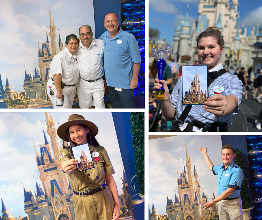 cast members magic kingdom cinderella castle