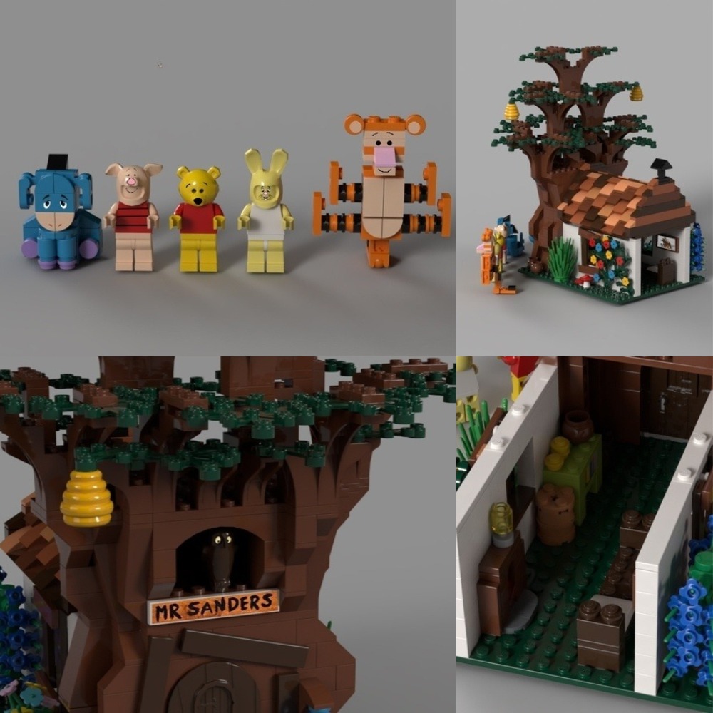foret reves bleus lego ideas