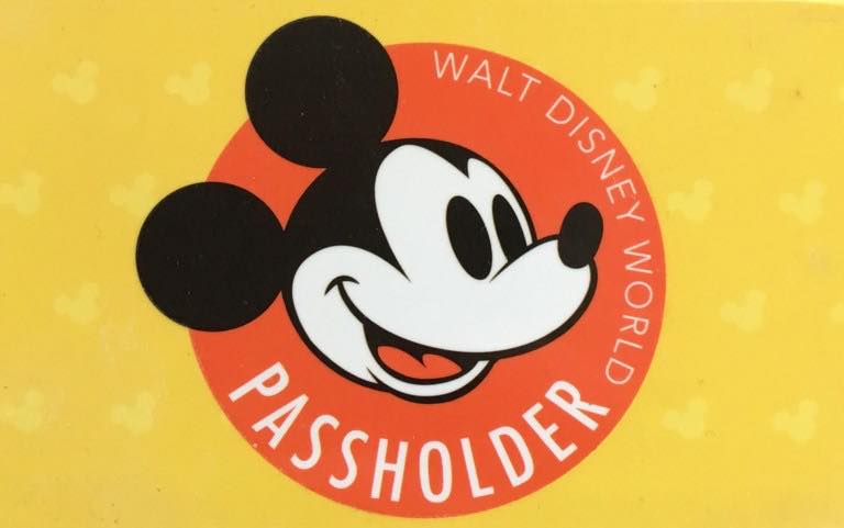 pass annuel walt disney world resort
