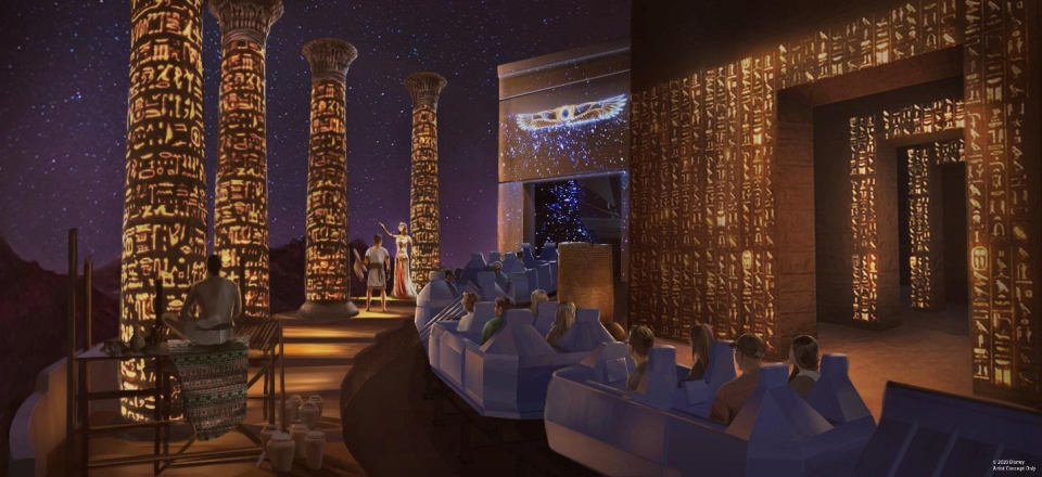 spaceship earth concept art