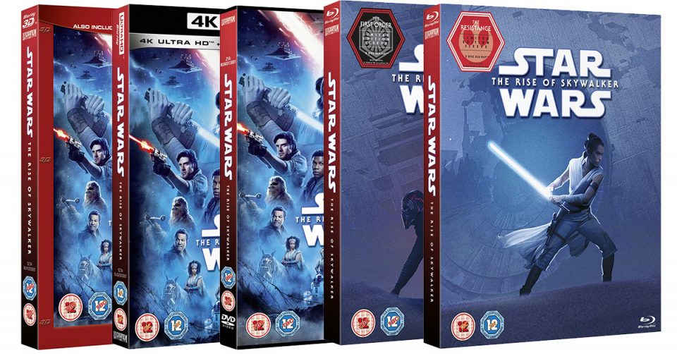 star wars ascension de skywalker blu-ray